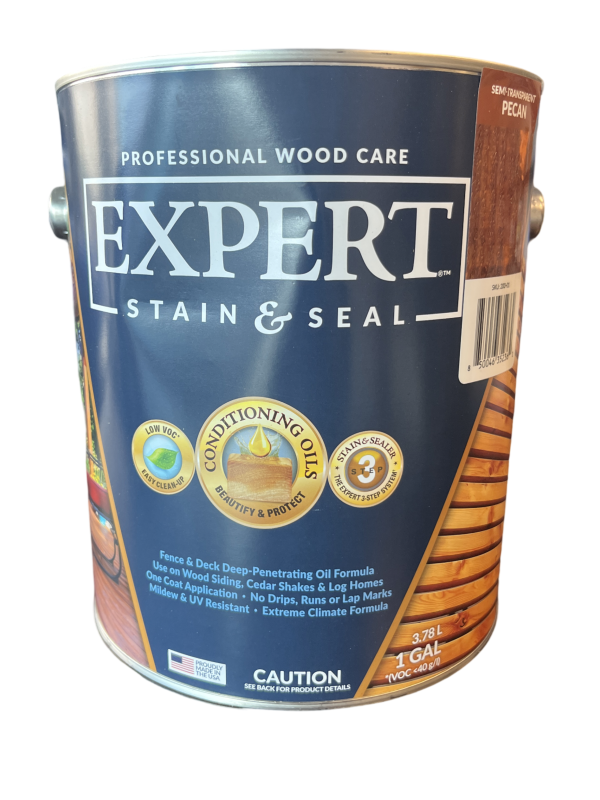 Expert Wood Stain Semi-Transparent - Pecan