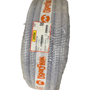 1" PVC AG CLEAR / WHITE SUCTION HOSE / TIGERFLEX