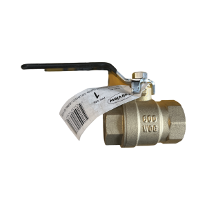 BALL VALVE, 600 PSI, 1" FPT, BRASS - (Duplicate Imported from WooCommerce)