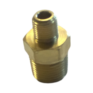 BRASS HEX NIPPLE 3/8 MPT X 1/8 MPT - (Duplicate Imported from WooCommerce)