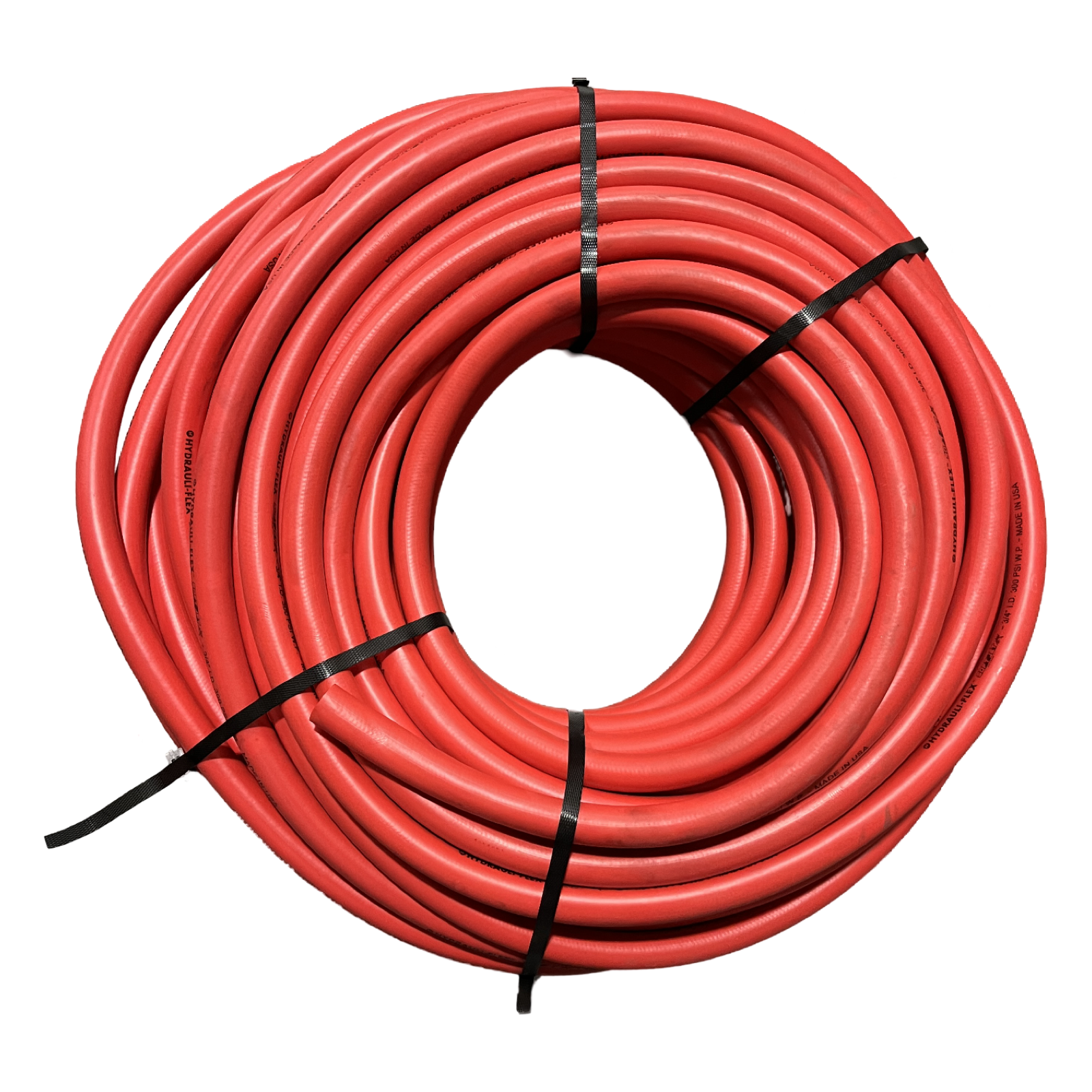 SOFT JET 3/4 200" RED COIL HOSE