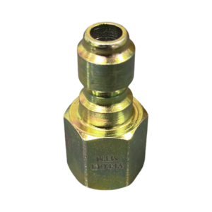 VELOCI PLATED STEEL QC PLUG 1/4FPT