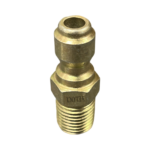 VELOCI PLATED STEEL QC PLUG 1/4MPT