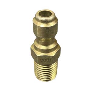 VELOCI PLATED STEEL QC PLUG 1/4MPT