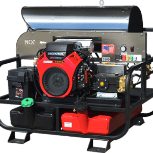PRESSURE PRO 8GPM 3500PSI HOT WATER SKID GX690 W GP PUMP