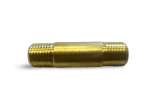 BRASS NIPPLE 1/4" X CLOSE