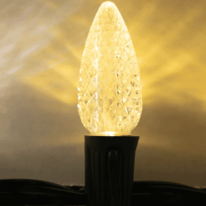 SUN WARM WHITE FACETED HBL