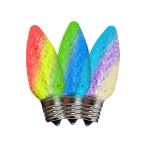 C9 LED BULB SPARKLE RGBWW