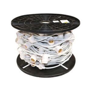 E26 BISTRO CORD 330' WHITE NO DROP 24" SPACING