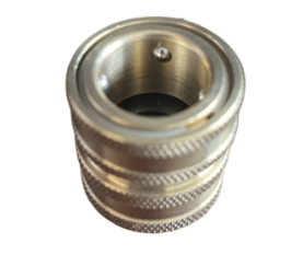 GARDEN HOSE QUICK COUPLE SOCKET, BRASS