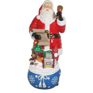 SANTA W/ SCROLL AND BELL