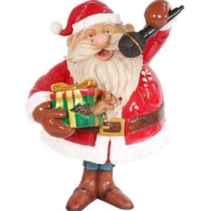 SINGING SANTA W/ MICROPHONE