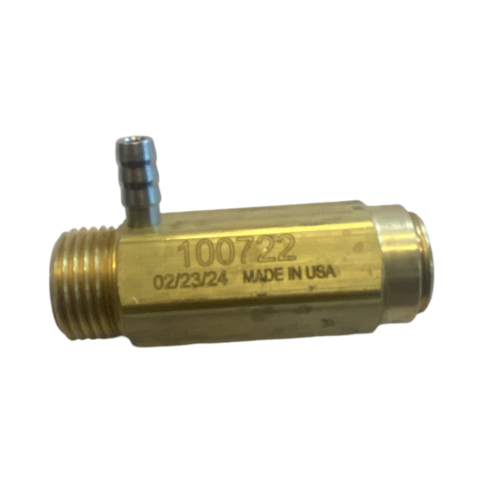 SAFETY RELIEF VALVE 1/2MPT W/HB OUTLET 1000-6000 PSI