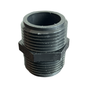 POLY NIPPLE 1" MPT X 1" MPT