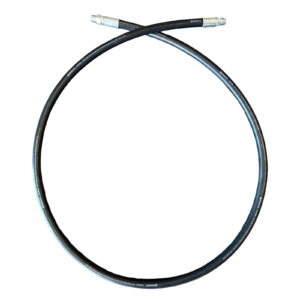4000 PSI 3/8"x2' WHIP LINE WITH 3/8 MPT CONNECTIONS