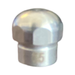 S.S. SEWER NOZZLE 1/8 FPT #5.5 (.8mm orifices)