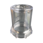 GP CLEAR BOWL WATER FILTER 1" I/O 50 MESH S.S.