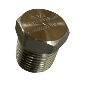 1/2" SS HEX HEAD PLUG