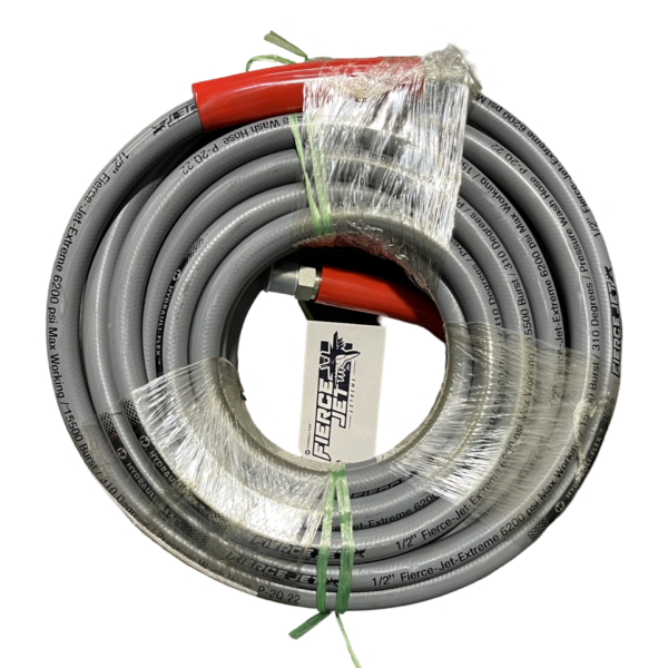 FIERCE JET 1/2" 50' DOUBLE WIRE 6380PSI HOSE
