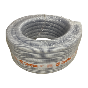 3/4" PVC CLEAR / WHITE SUCTION HOSE / TIGERFLEX