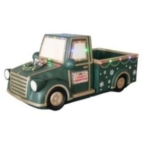 GREEN MERRY CHRISTMAS TRUCK