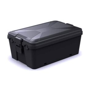 MEDIUM BLACK DRY SOCKET BOX 5"D X 9"W X 13.2''H
