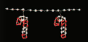 LIGHT LINK CANDY CANE 48'L