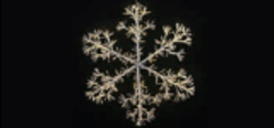 SPARKLER SNOWFLAKE WARM WHITE