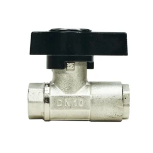 The Original 3/8" DN10 Premium Plated Brass Ball Valve - Made in Italy