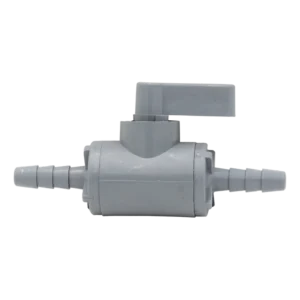 PLASTIC BALL VALVE 1/4" HOSE BARB ENDS 30