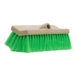WASH BRUSH GREEN 10" NYLON BI-LEVEL