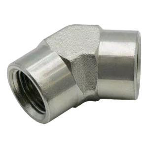 STEEL 45 DEG ELBOW 1/2" FPT 3000 PSI